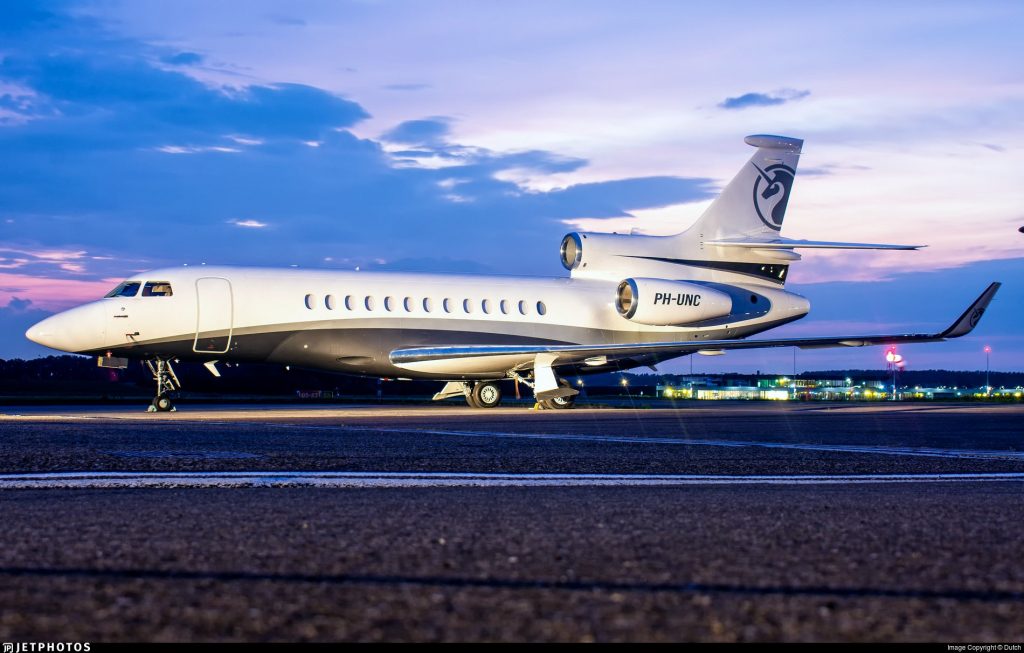 Jet privé PH-UNC-Dassault-Falcon-7X Frank Zweegers