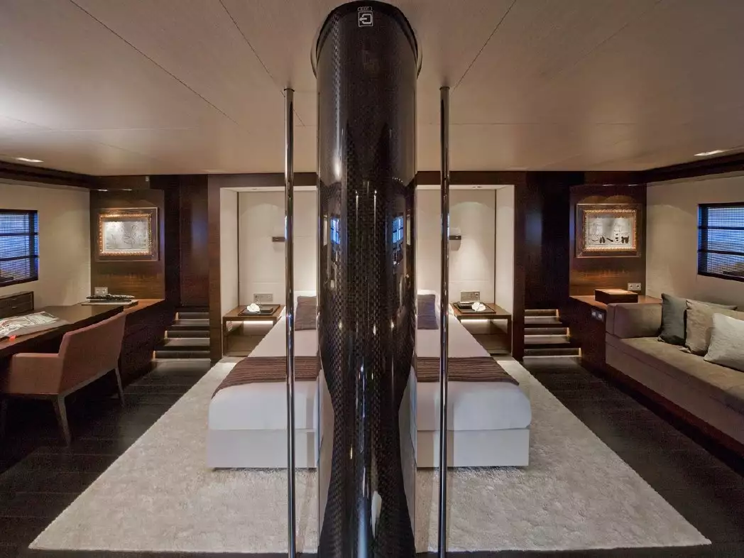 Sailing Yacht Nirvana Formentera interior