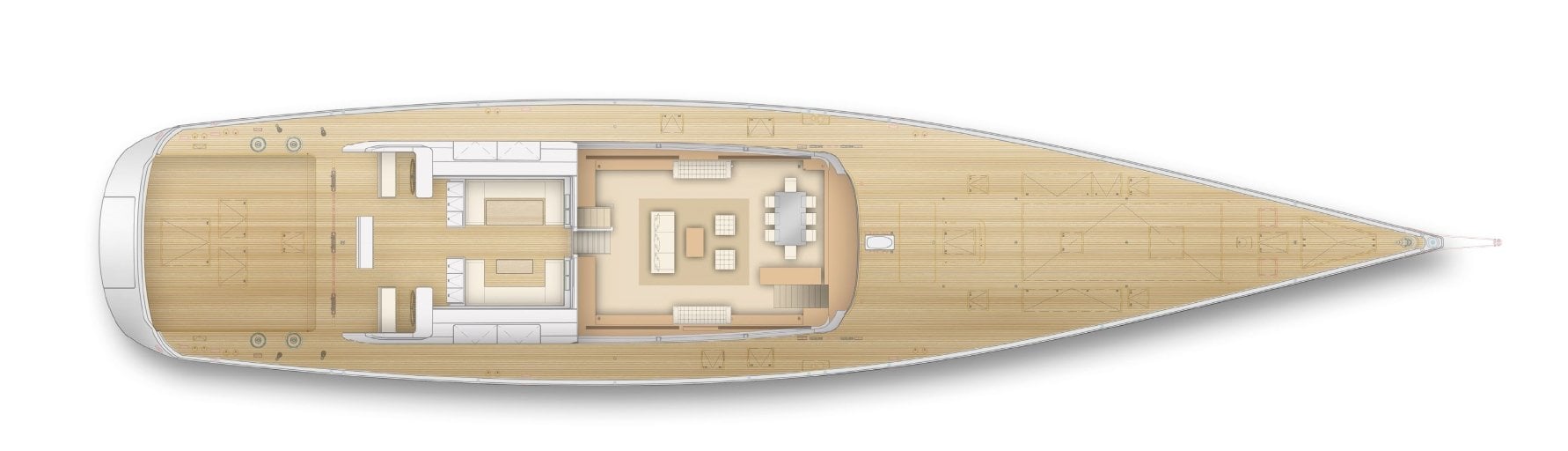 yacht à voile Unfurled-