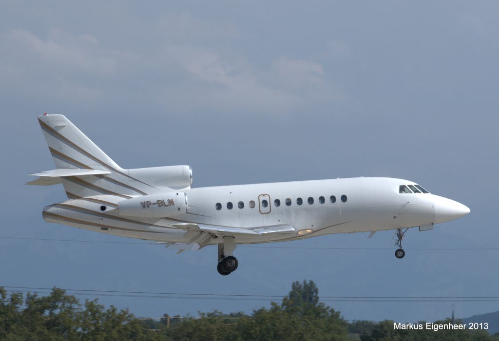 VP-BLM Falcon 900 Sergio Mantegazza