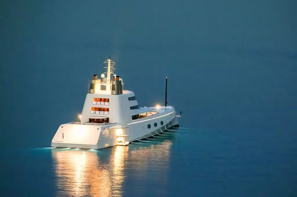 motor yacht A – 119m – Blohm+Voss - Masayoshi Son