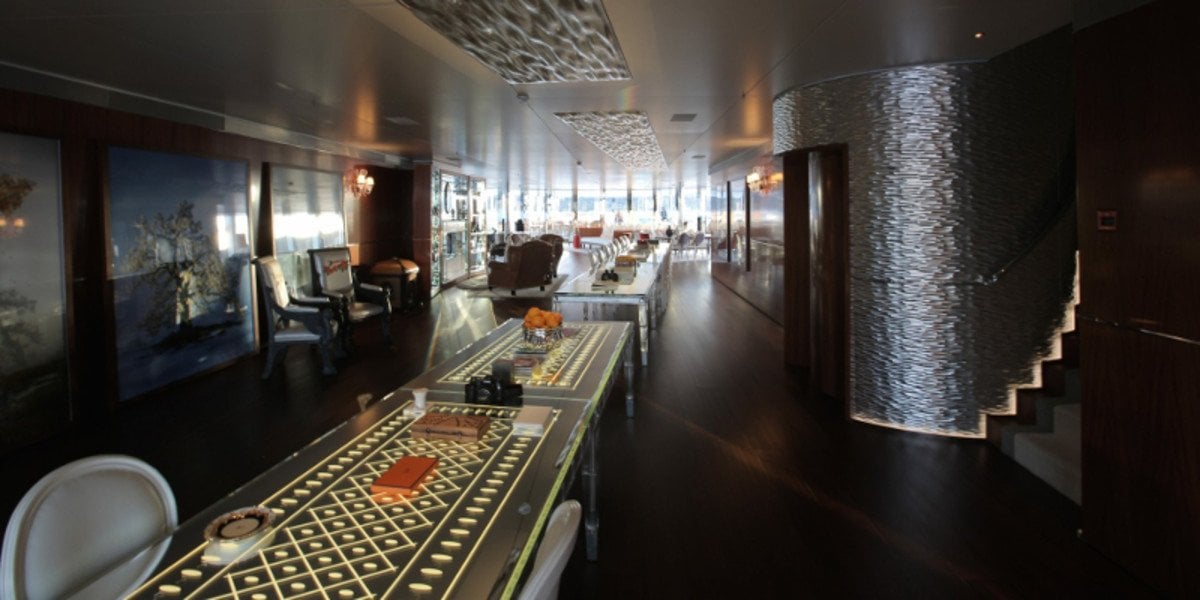 yacht A interior