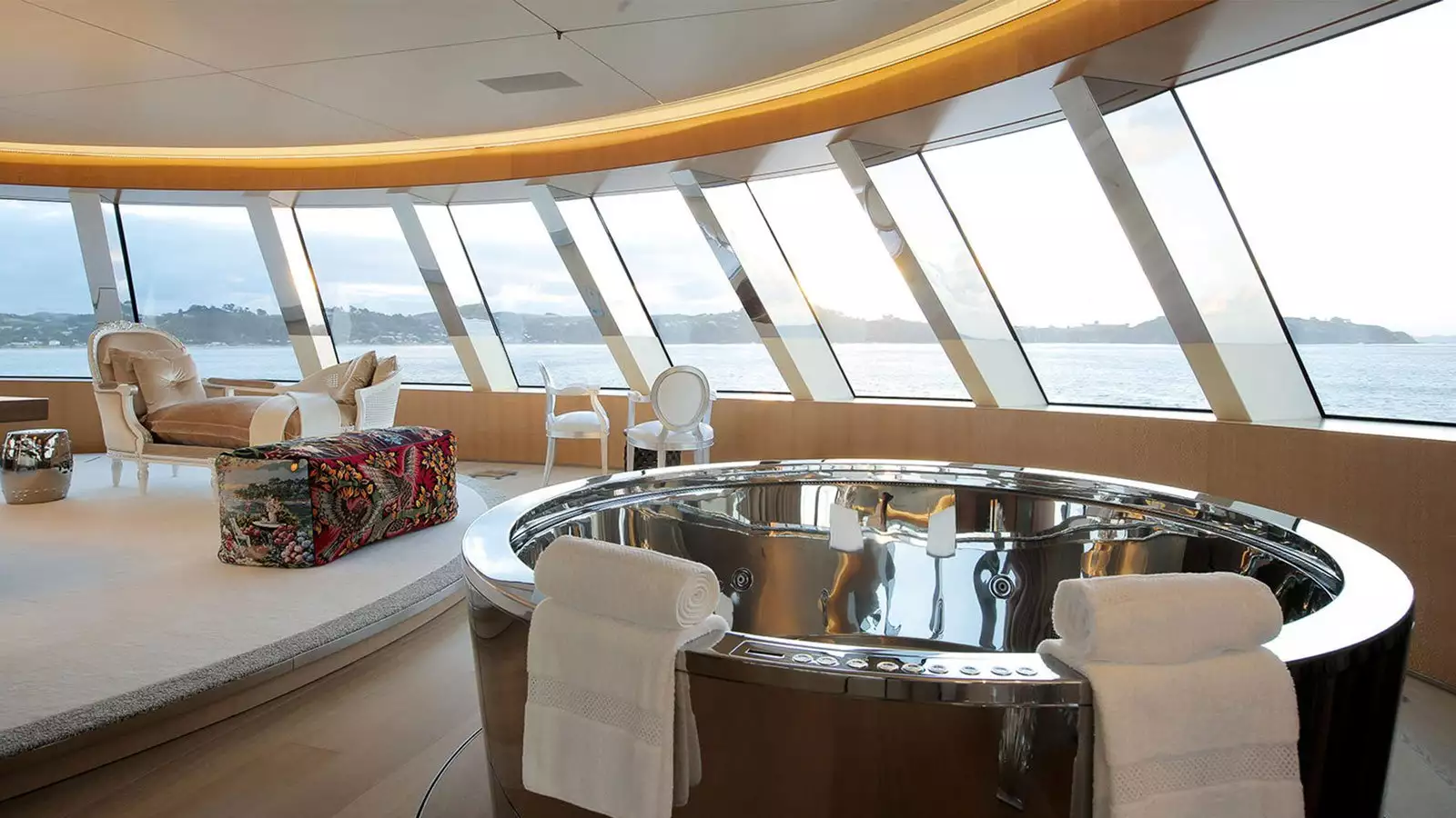 yacht A interior