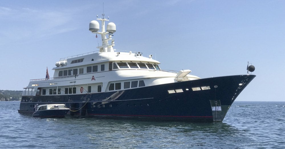 A2 Yacht Feadship 1983 Value 20m Owner Lindemann Family