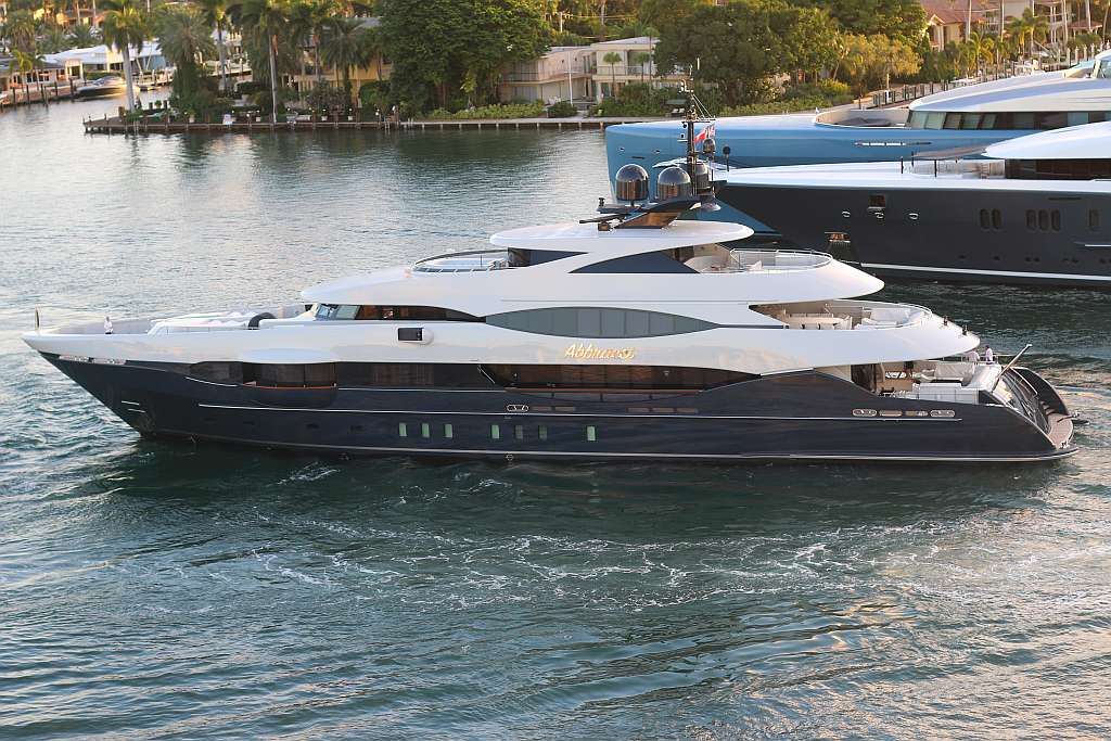 abbracci superyacht cost