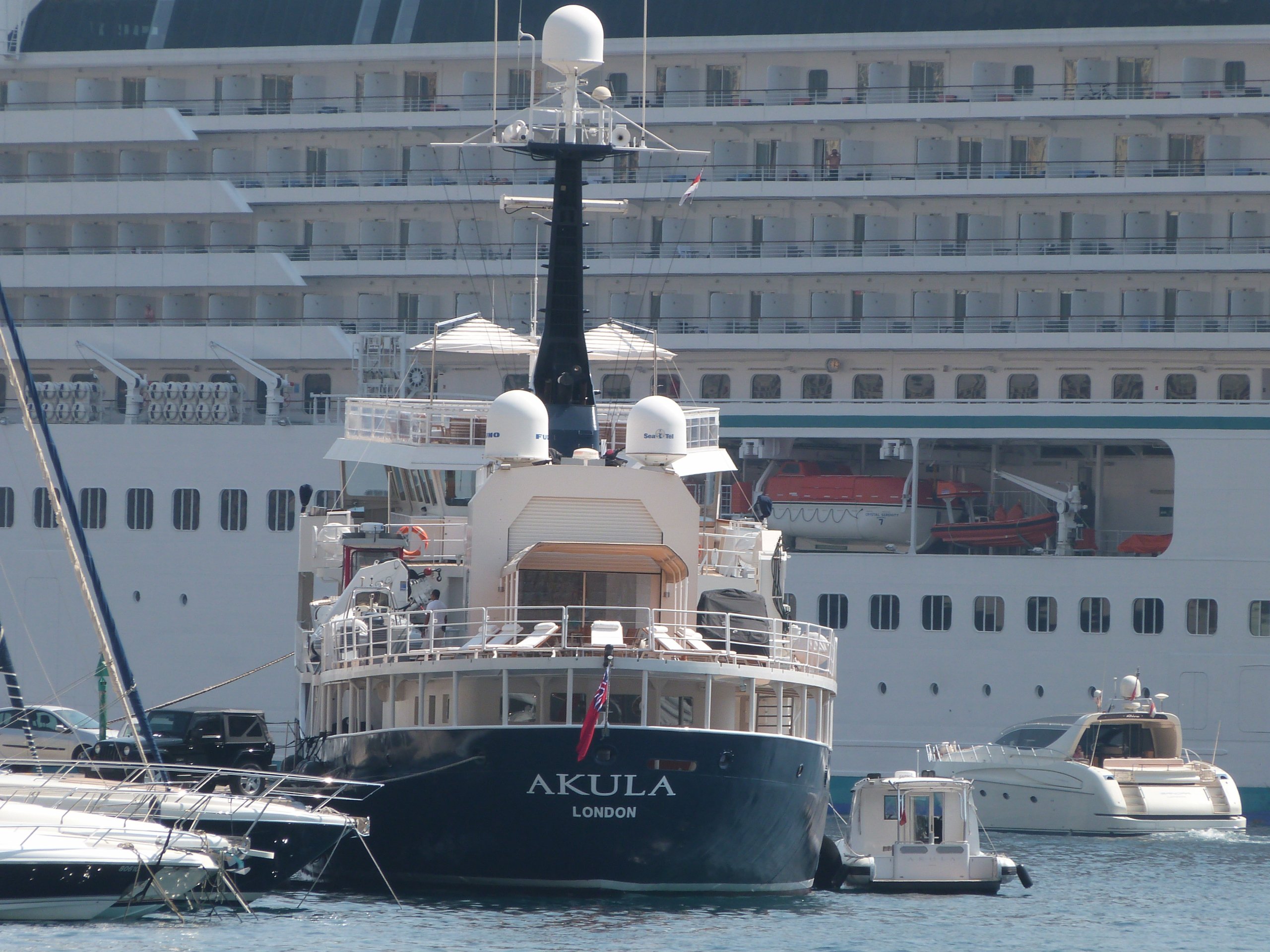 OMNIA Yacht • (ex Akula) • Amels • 2008 • Ancien propriétaire Jonathan Faiman