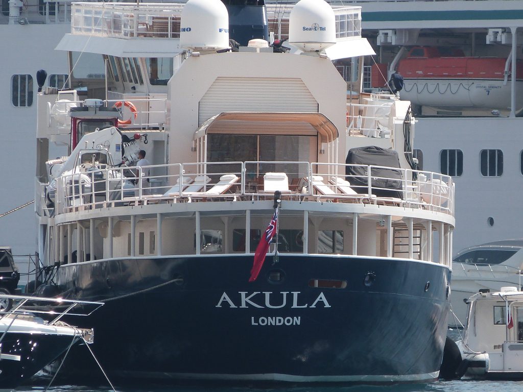 OMNIA Yacht • (ex Akula) • Amels • 2008 • Former Owner Jonathan Faiman