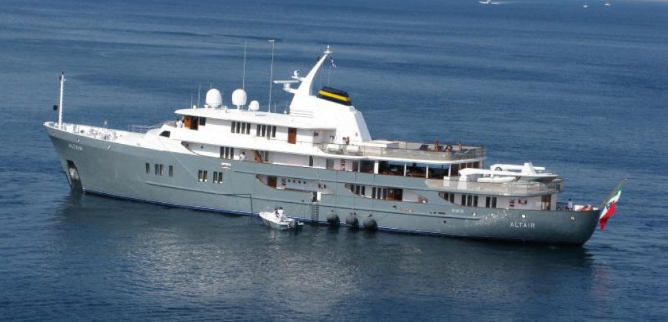 yacht della valle altair