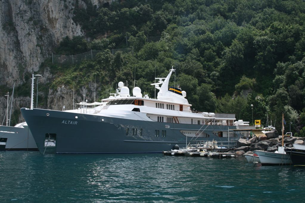 ALTAIR III Yacht • Amels • 1974 • Owner Diego Della Valle