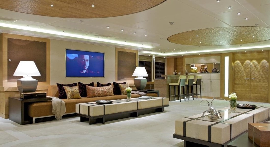 Lurssen Yacht CAIPIRINHA intérieur