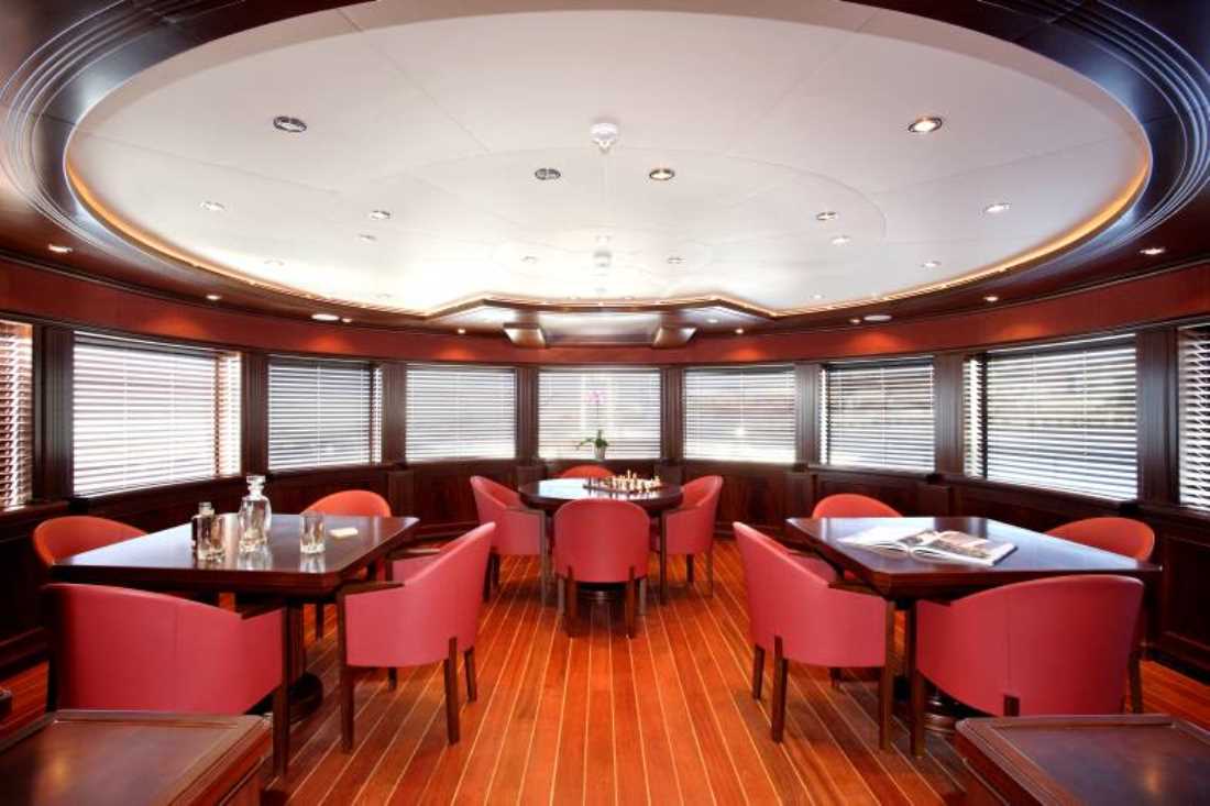 CRN yacht Intérieur de la CONSTANCE