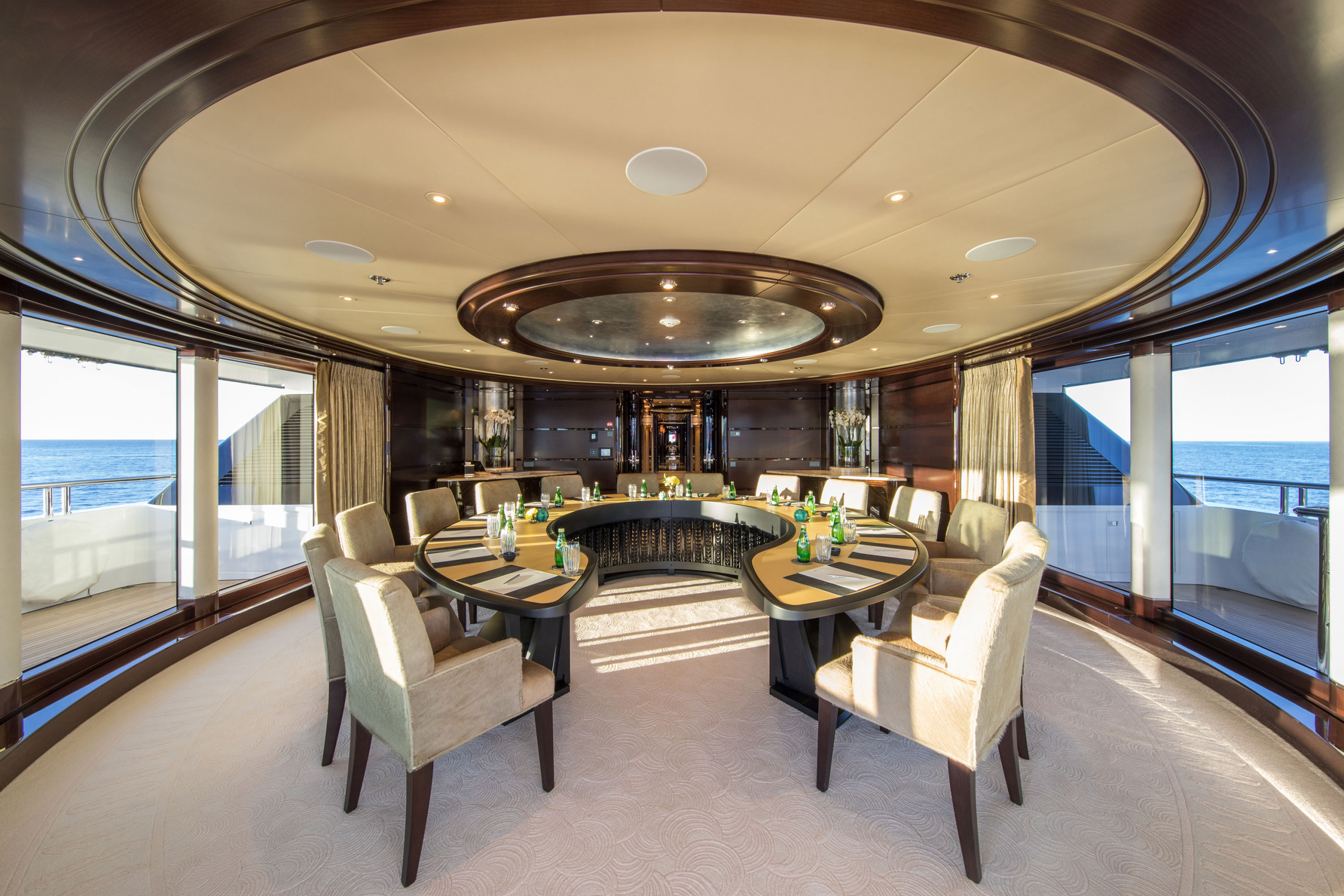 Innenraum der M/Y Eminence