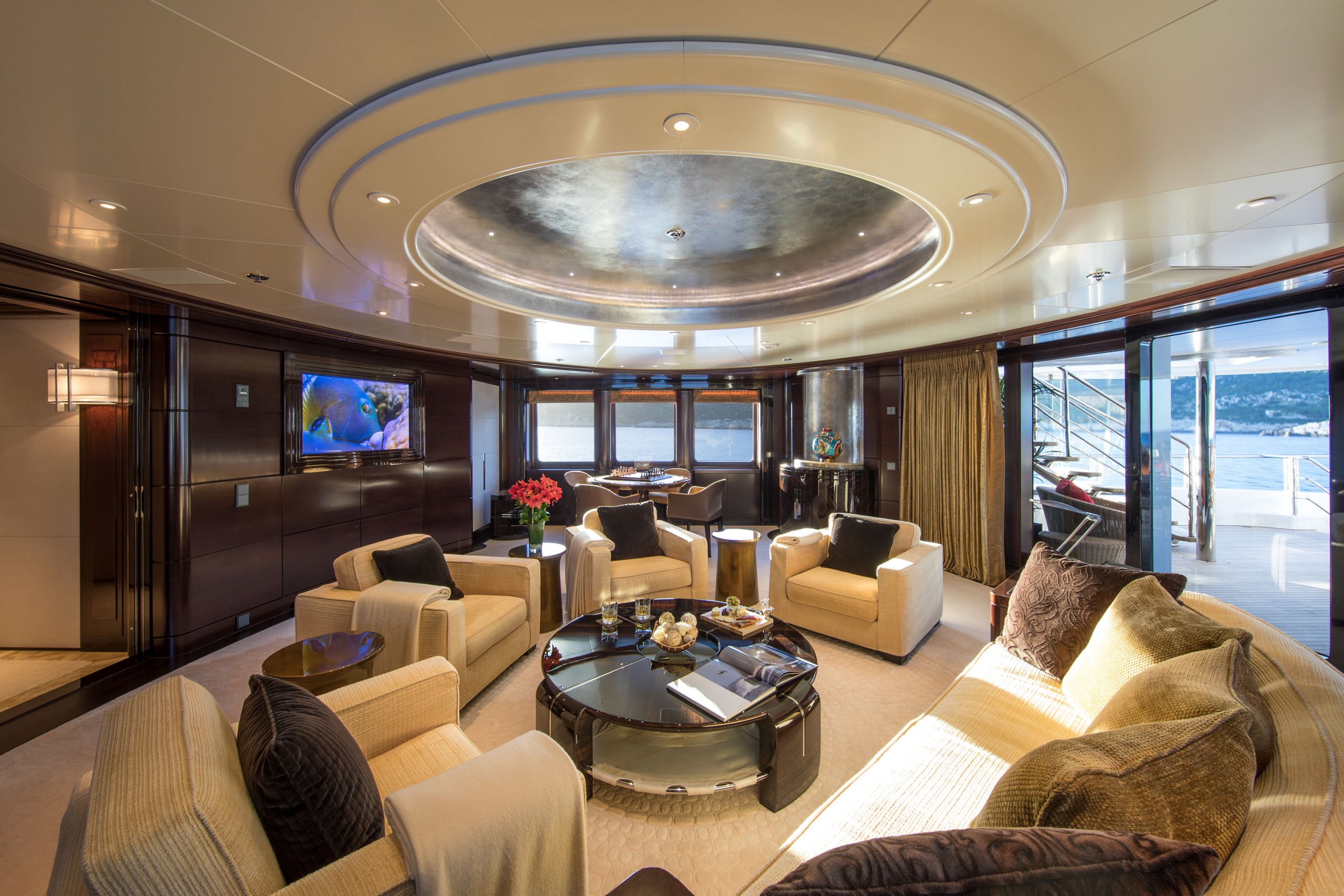 Intérieur M/Y Eminence