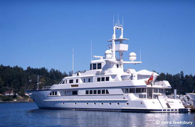 ICE BEAR Yacht • Feadship • 1988 • Proprietario Walter Scott Jr.