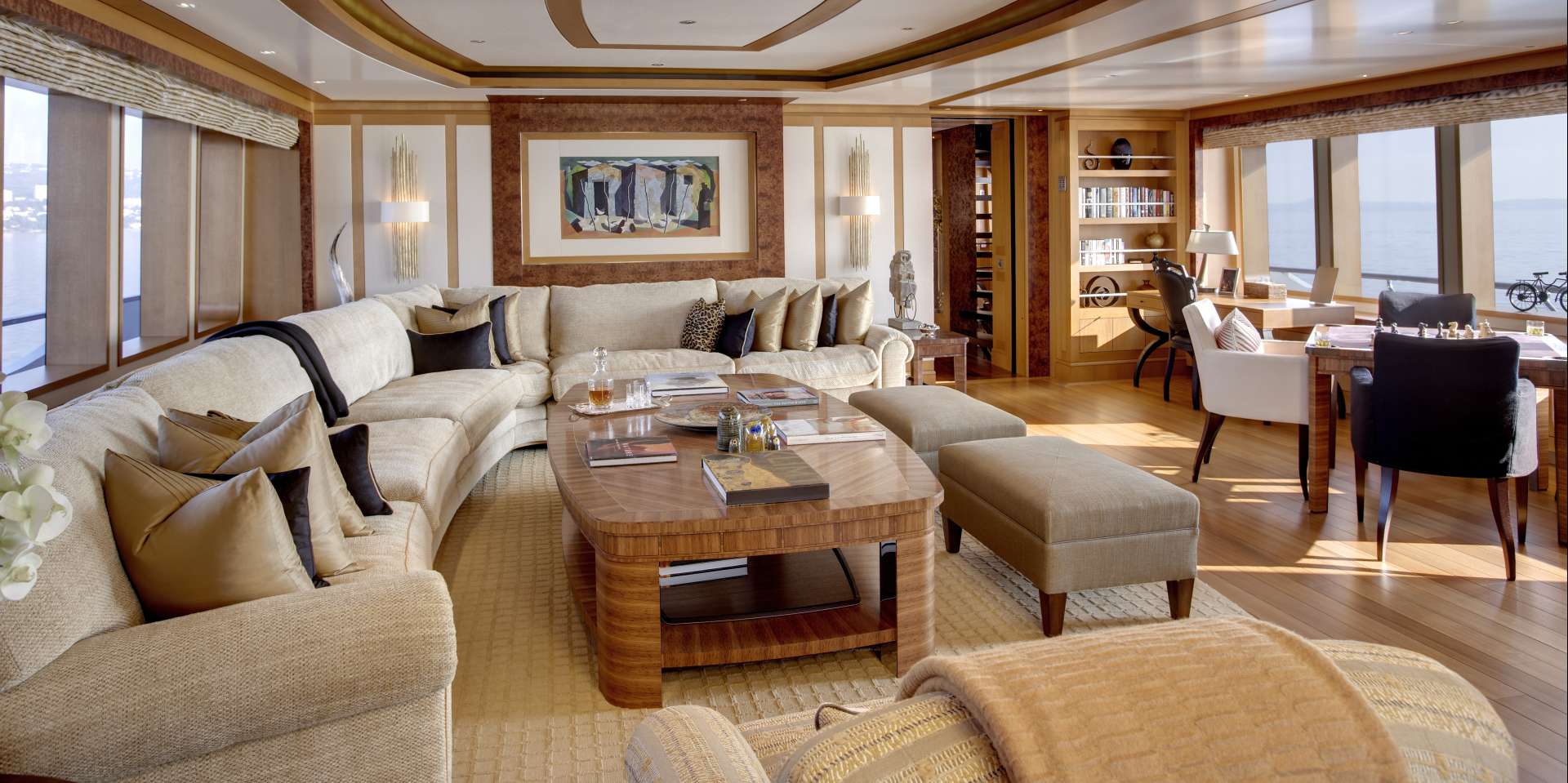 Интерьер яхты Feadship Lady Britt