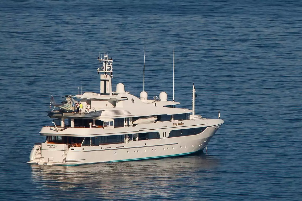 LADY MARINA Jacht • Feadship • 1999 • Eigenaar Sergio Mantegazza