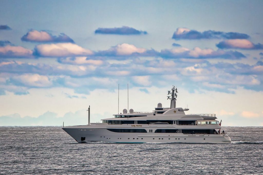 LADY MARINA Yacht • Feadship • 1999 • Eigentümer Sergio Mantegazza