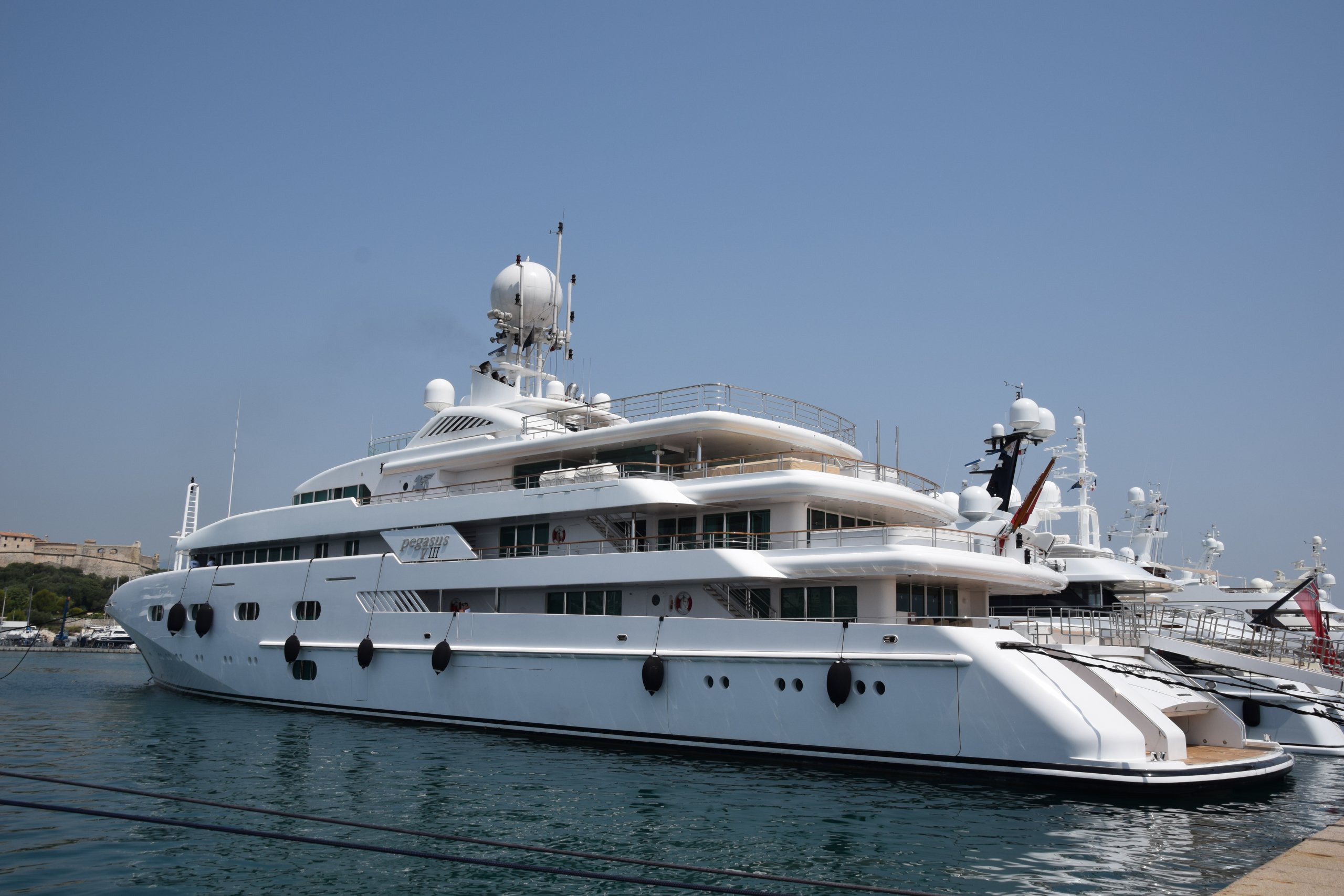 PEGASUS VIII Yacht • Mohammed bin Salman $120M Superyacht • Royal Denship • 2003