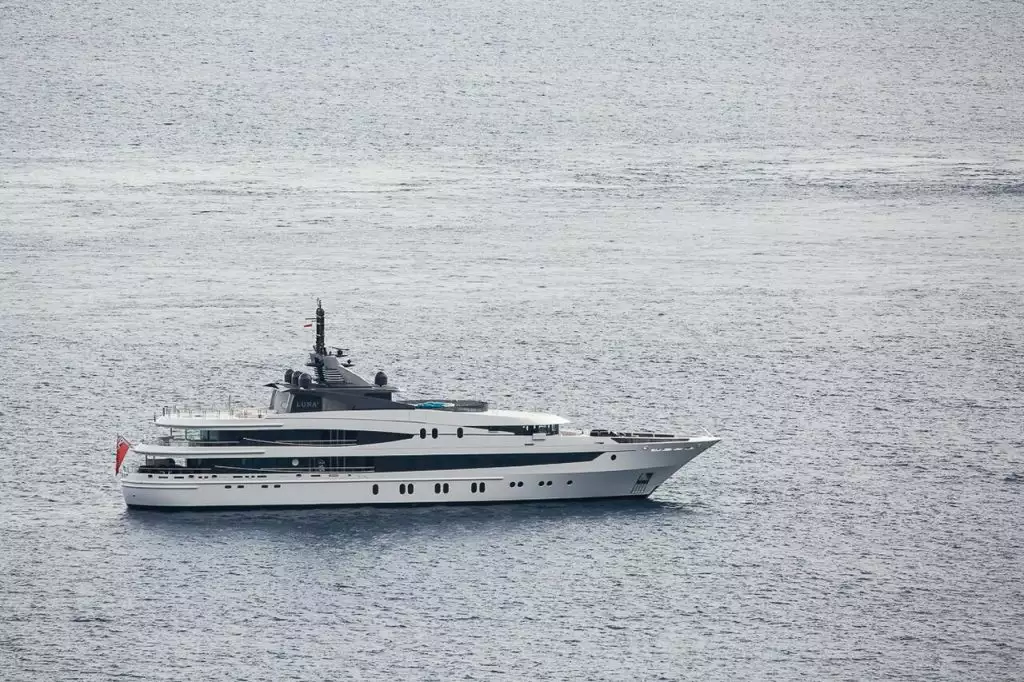 LUNA B Yacht • Oceanco • 2005 • Propriétaire Robert Friedland