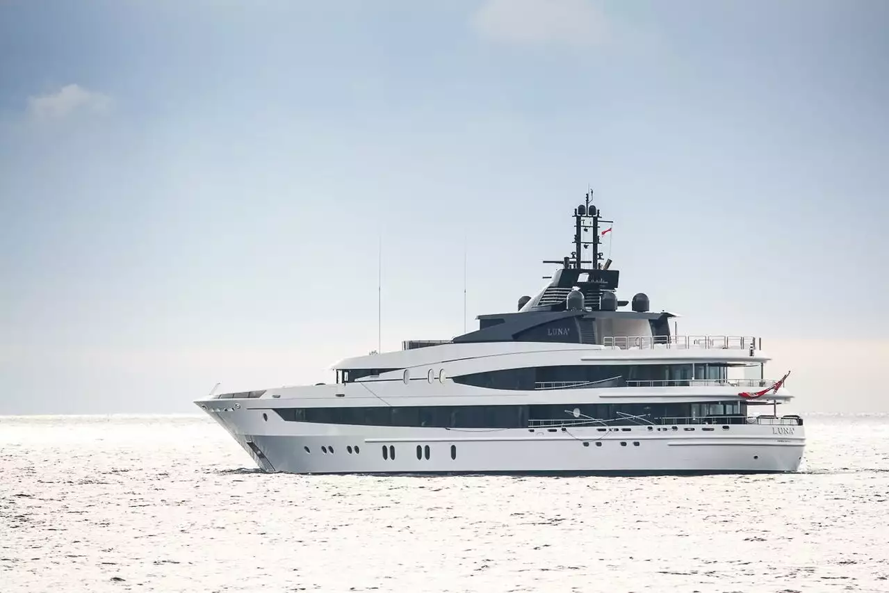 Яхта LUNA B • Oceanco • 2005 г. • Владелец Роберт Фридланд