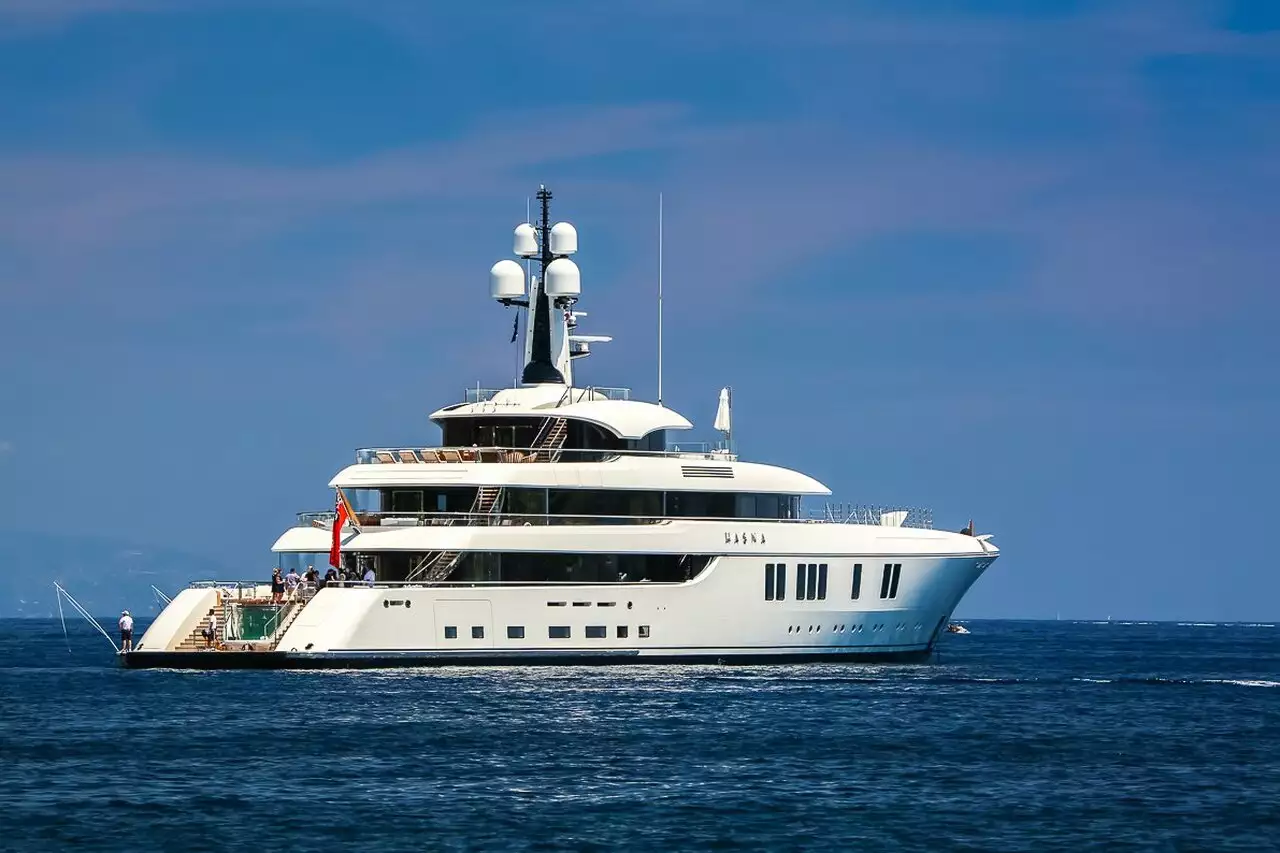 Yate LUNASEA • Feadship • 2017 • Propietario Yahn Bernier