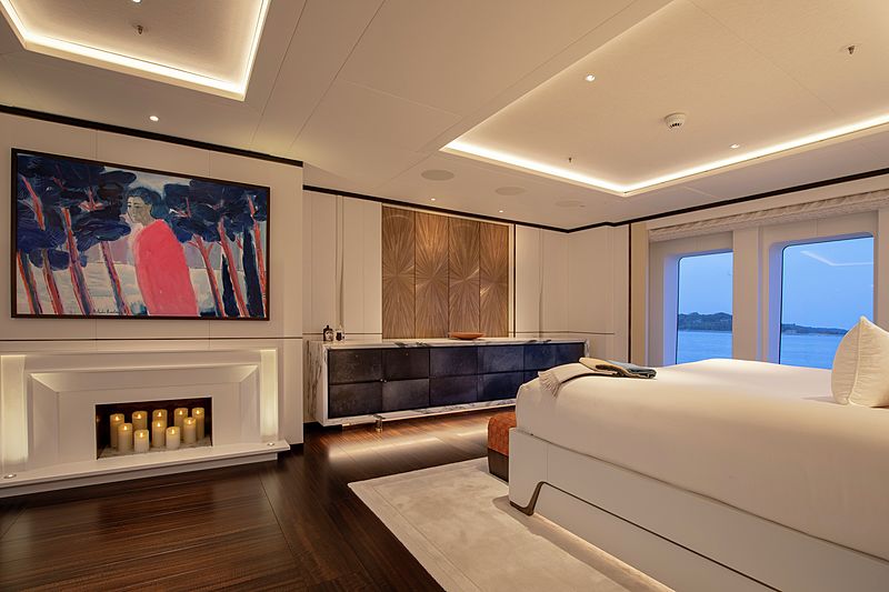 yacht Lunasea intérieur