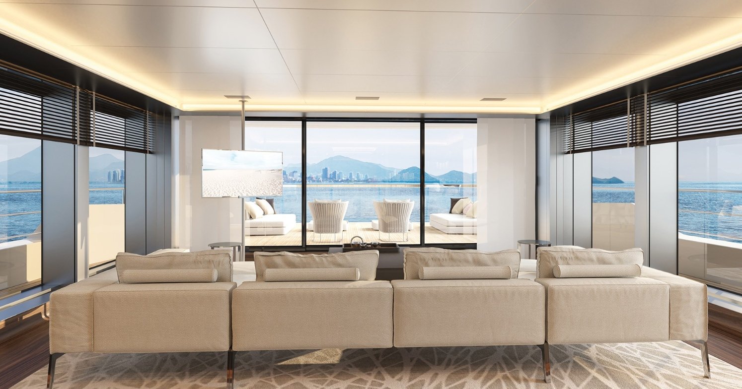 San Lorenzo yacht Ocean Dreamwalker interior