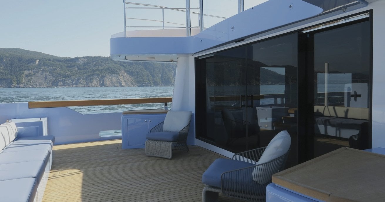 San Lorenzo yacht Ocean Dreamwalker interior
