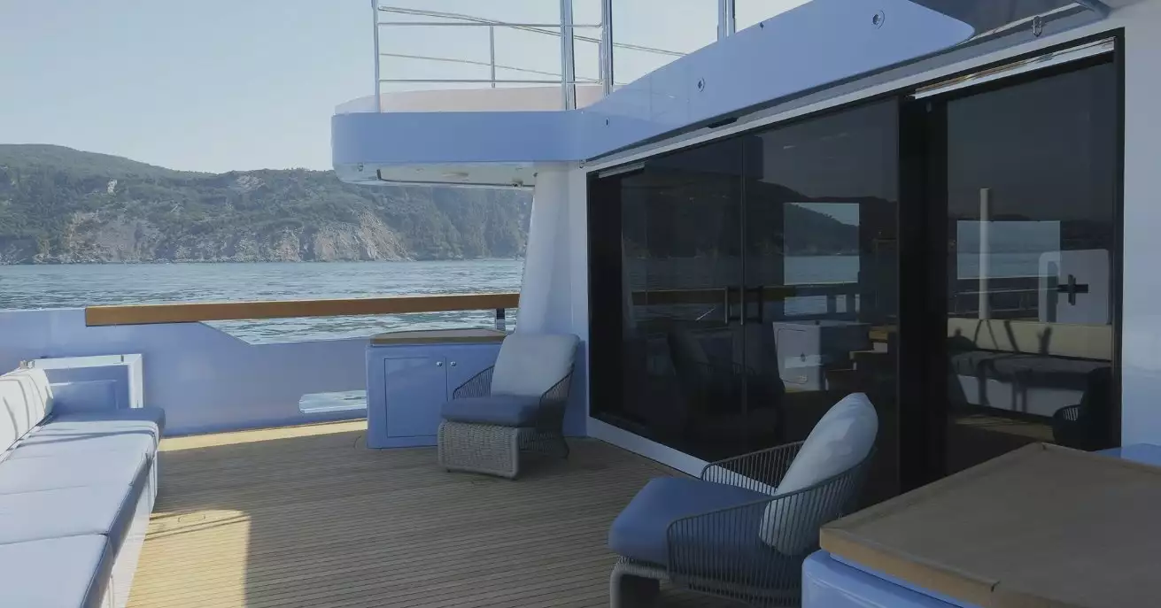 Innenraum der San Lorenzo-Yacht Ocean Dreamwalker