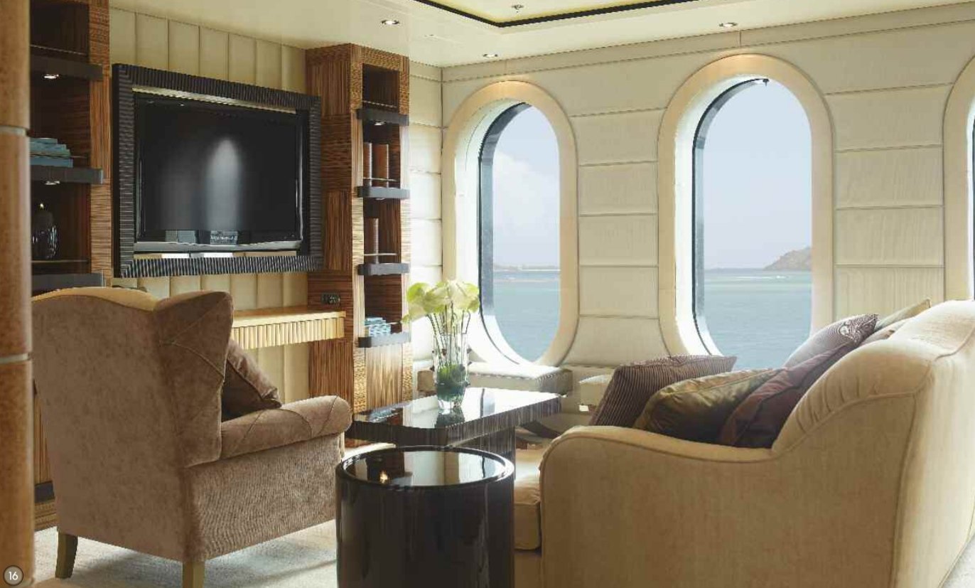 yacht Predator intérieur