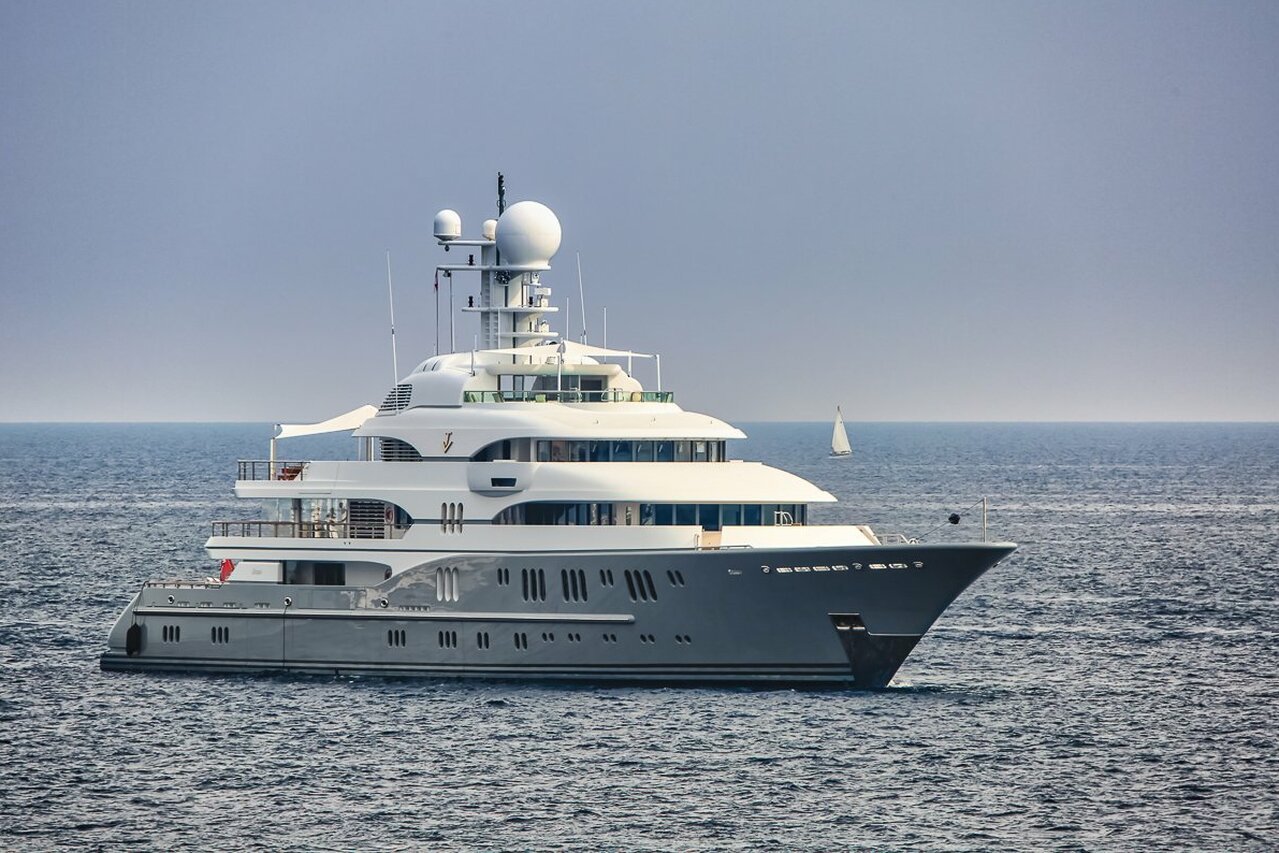 ROCINANTE Yacht • Lurssen • 2008 • Владелец Гейб Ньюэлл