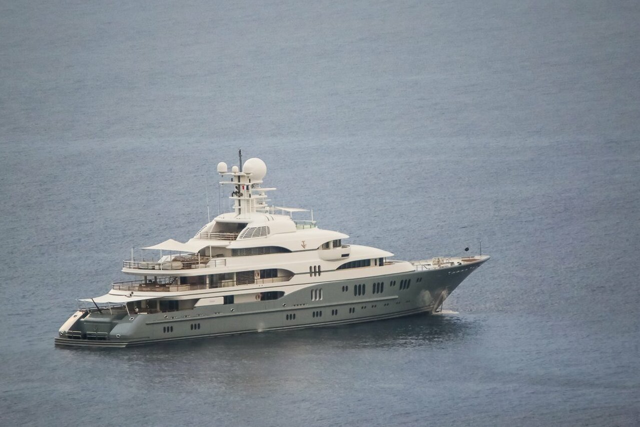 ROCINANTE Yacht • Lurssen • 2008 • Владелец Гейб Ньюэлл