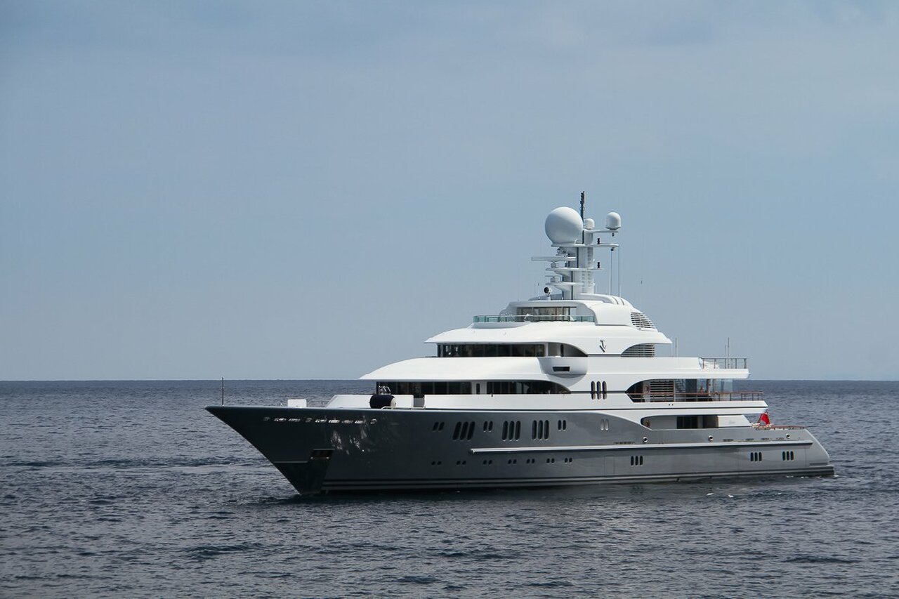 ROCINANTE Yacht • Lurssen • 2008 • Eigentümer Gabe Newell