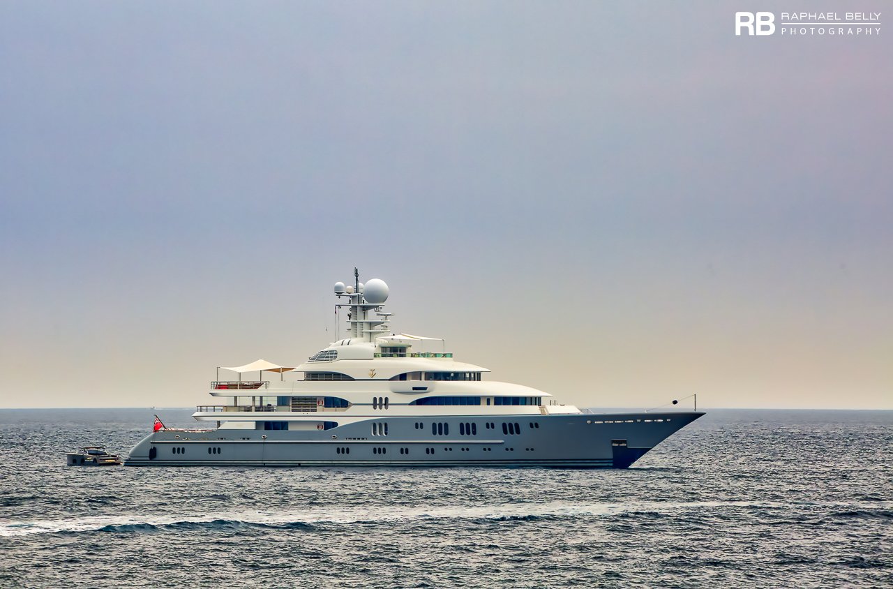 ROCINANTE Yacht • Lurssen • 2008 • Eigentümer Gabe Newell