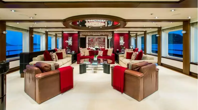 intérieur pour yacht Slipstream