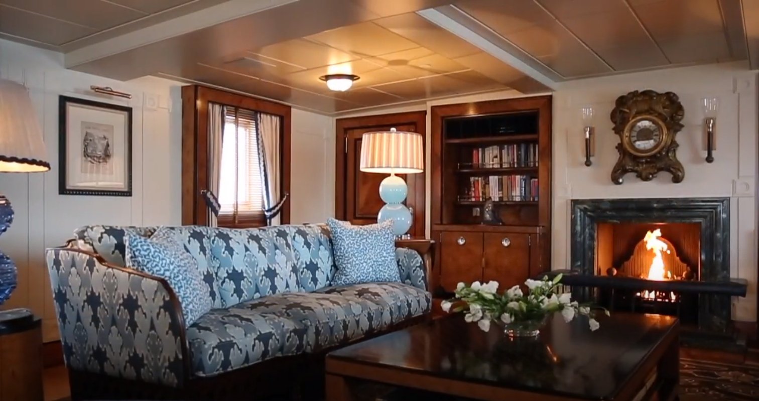 yacht Talitha intérieur