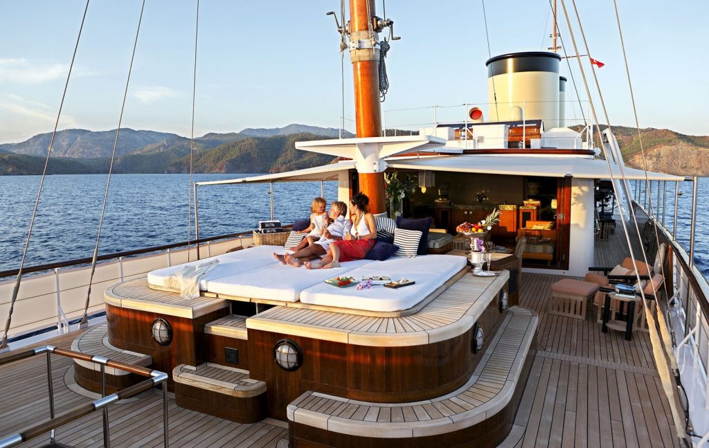 talitha g yacht interior