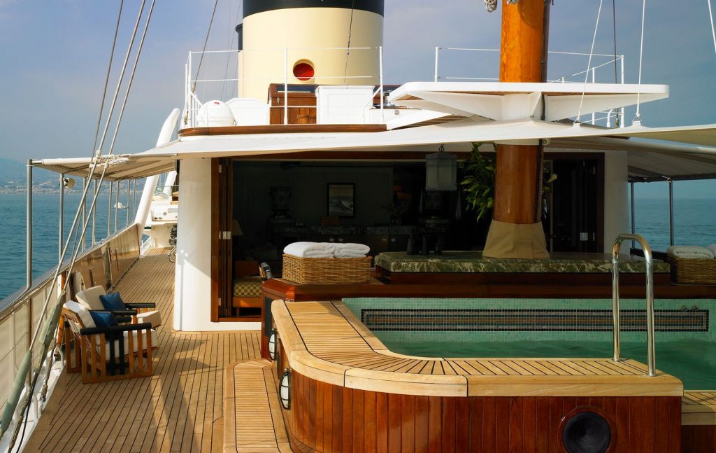 talitha yacht interior