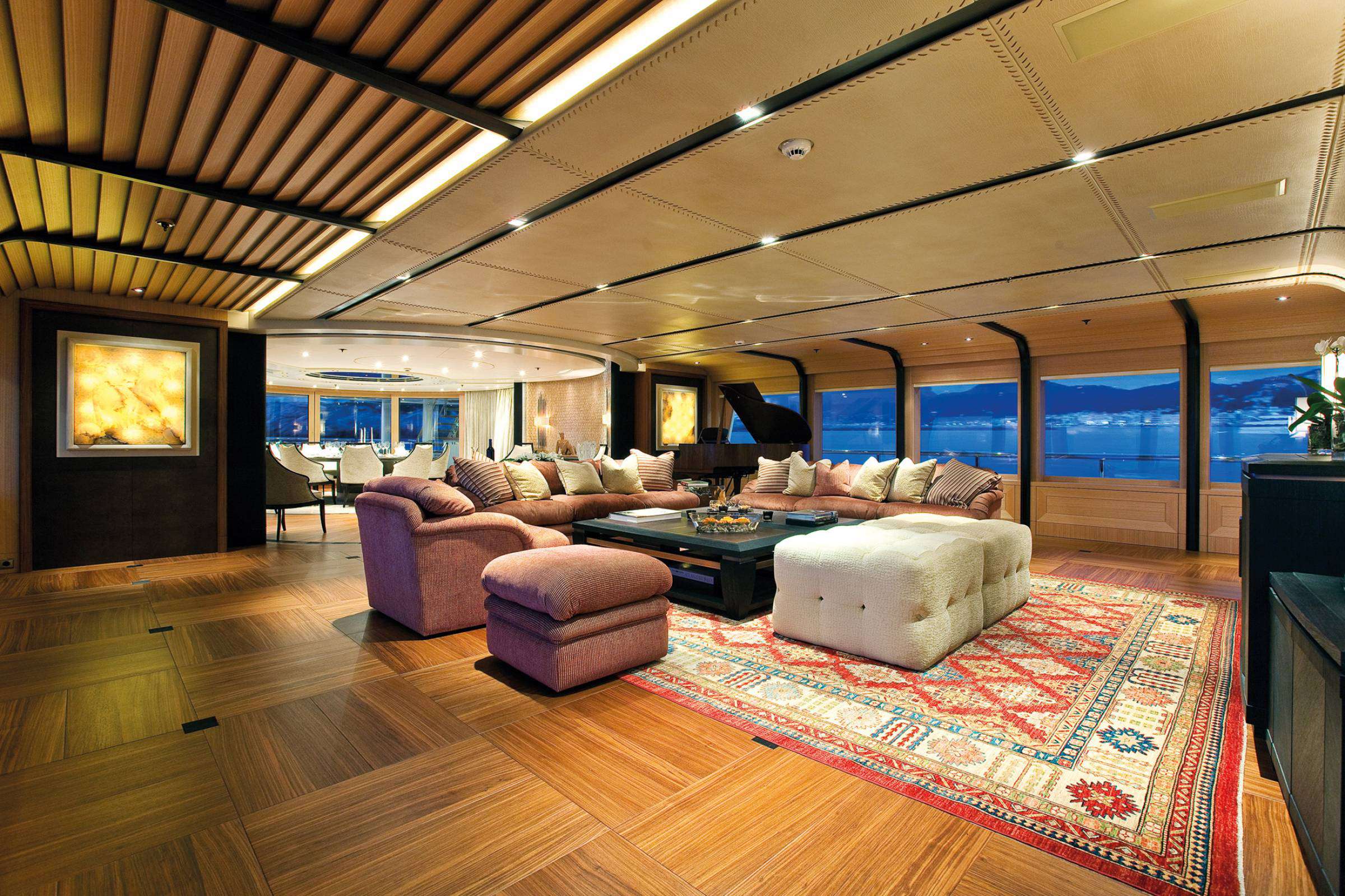 Amels yacht Z interior