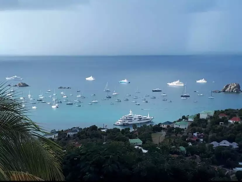 Yachten in St. Barts – Silvester – 2020