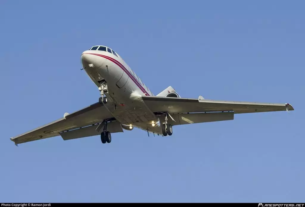 0125 Dassault Falcon dell'aeronautica norvegese