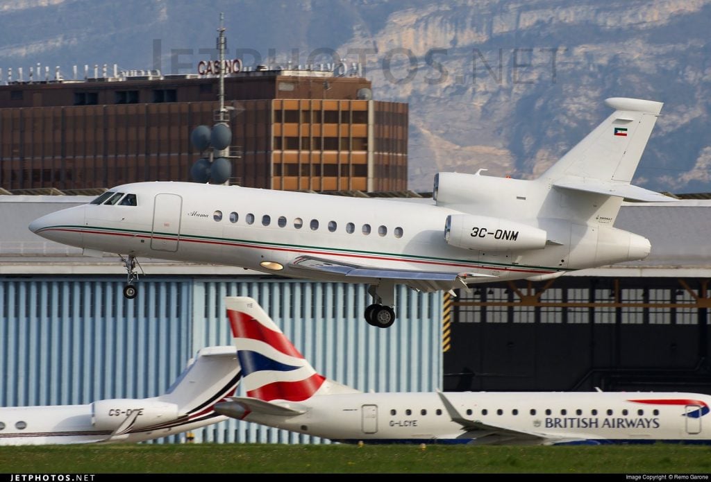 3C-ONM – Dassault Falcon 900 – Obiang Mangue