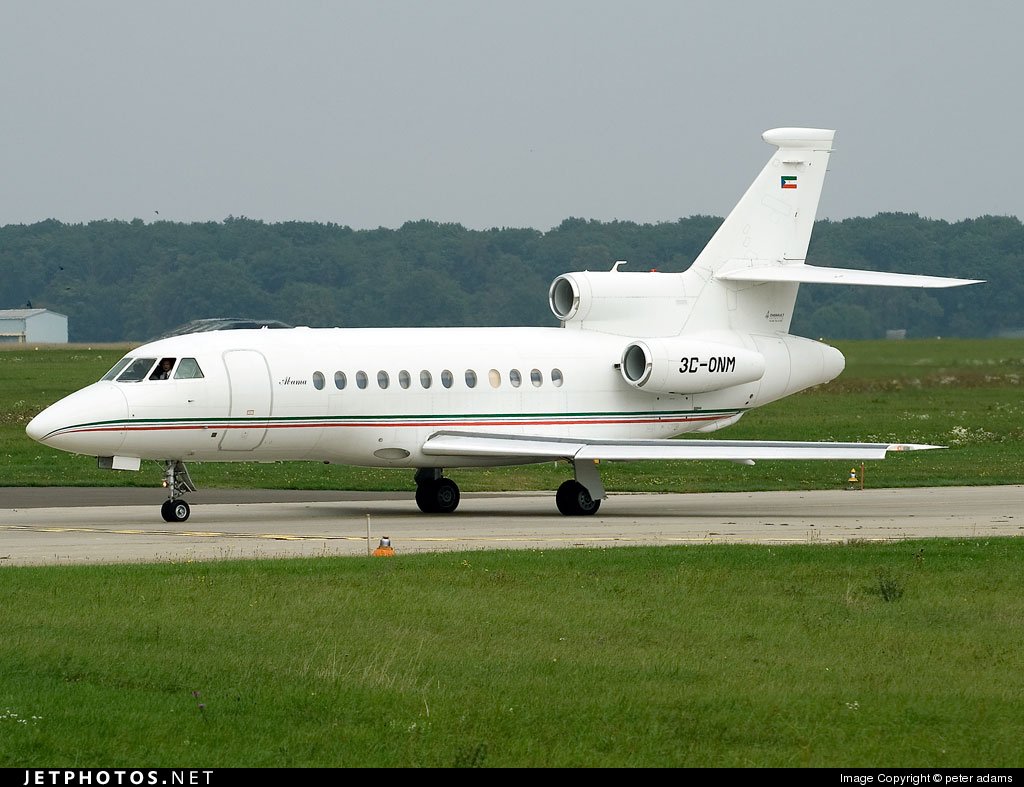 3C-ONM – Dassault Falcon 900 – Обианг Манге