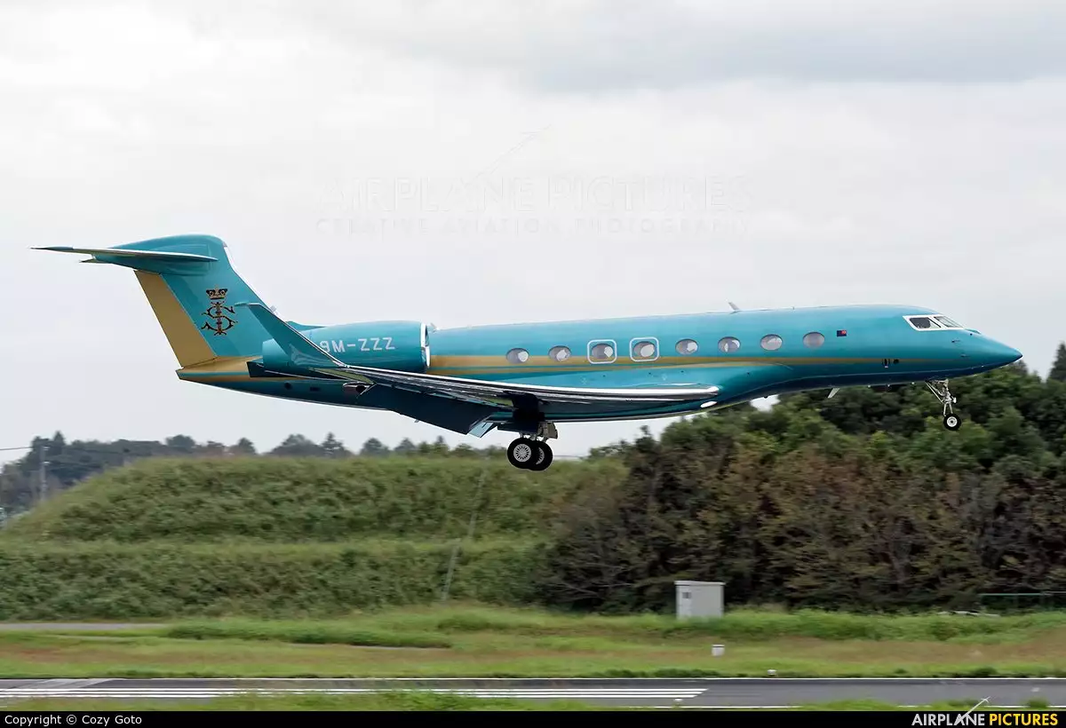 9M-ZZZ G650 Sultão de Johor