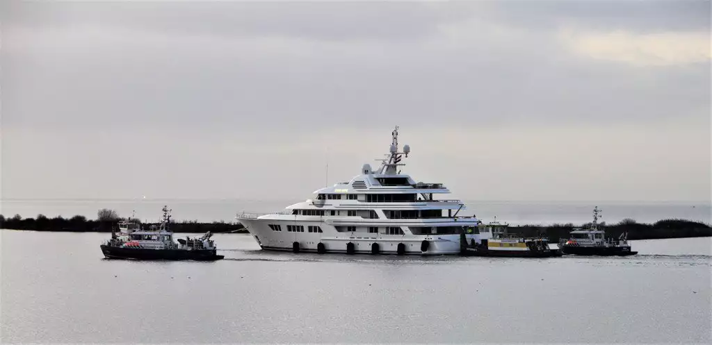 Yacht Ebony Shine – Feadship – 2008 – Teodoro Nguema Obiang Mangue