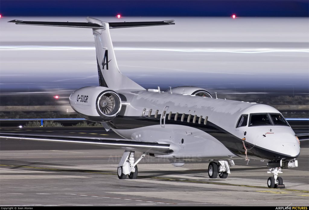 G-SUGR Embraer Legacy 650 Lord Alan Sugar jet privado