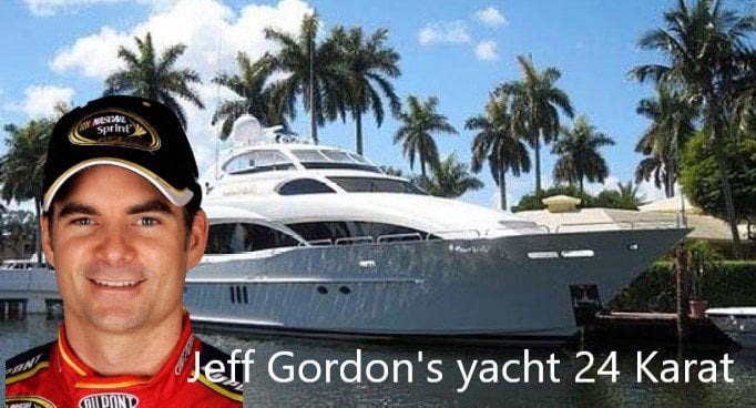 MY 24 KARAT •  LAZZARA •  2007 • Jeff Gordon yacht