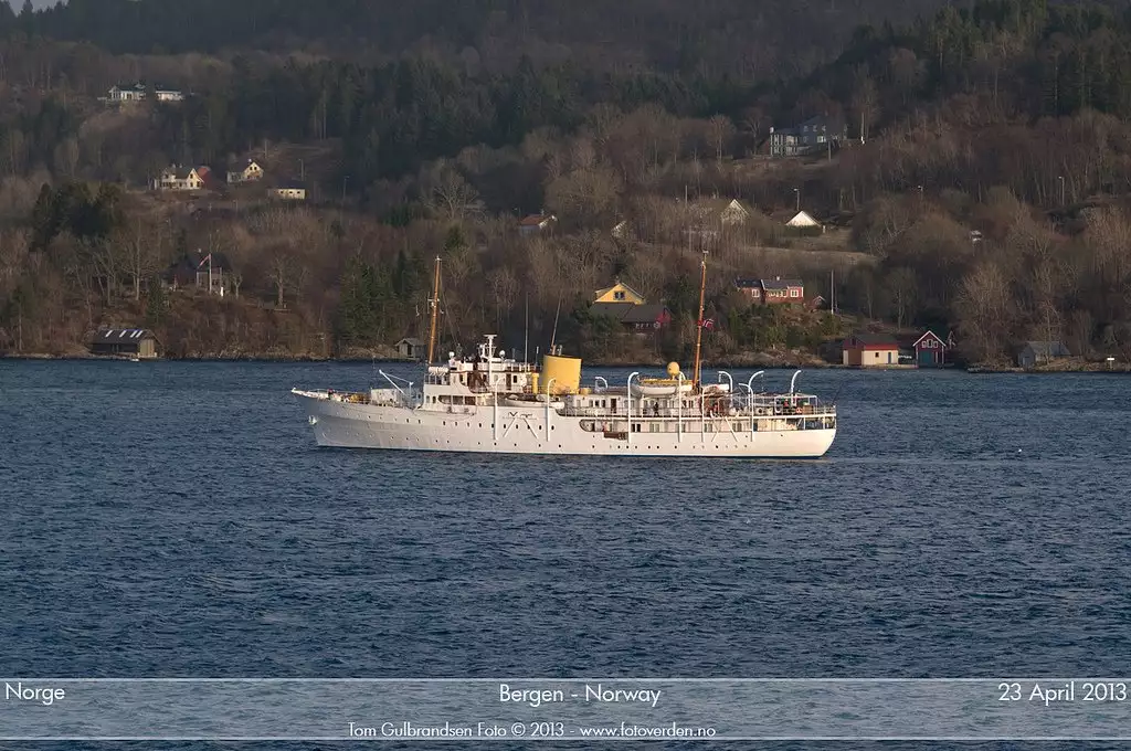 KS NORGE – Royal Yacht del Re di Norvegia