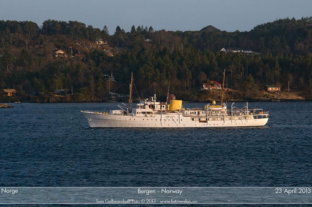 KS NORGE – Yacht Royal du Roi de Norvège 