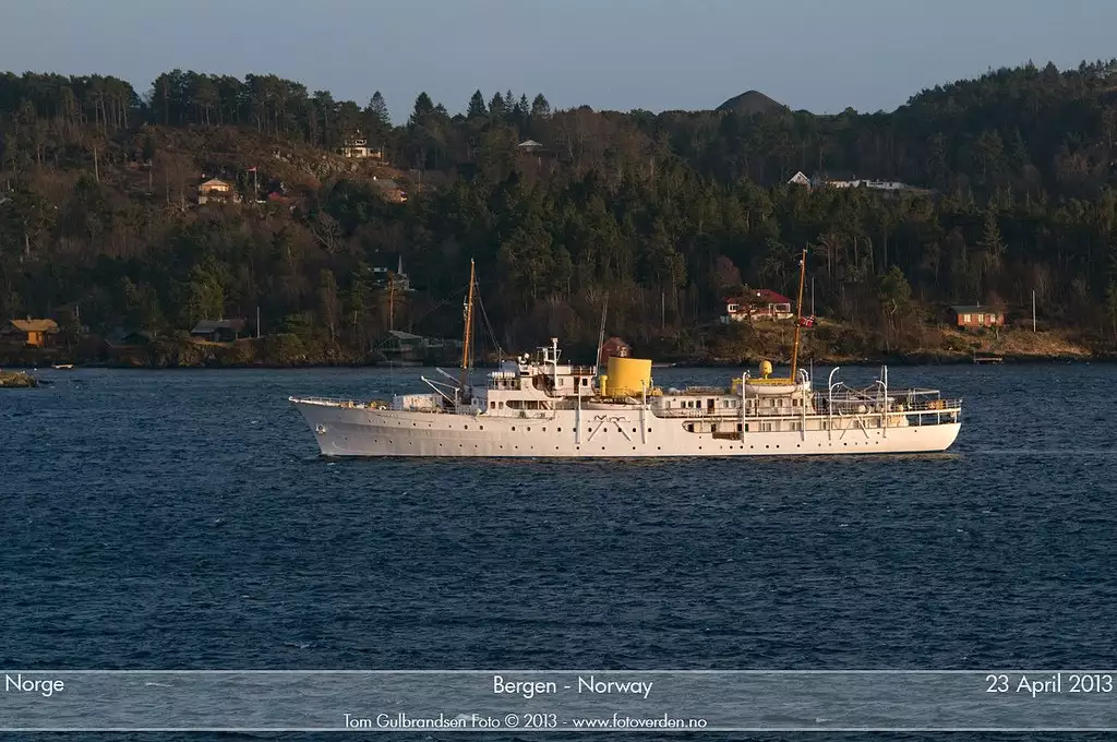 KS NORGE – Royal Yacht del Re di Norvegia 
